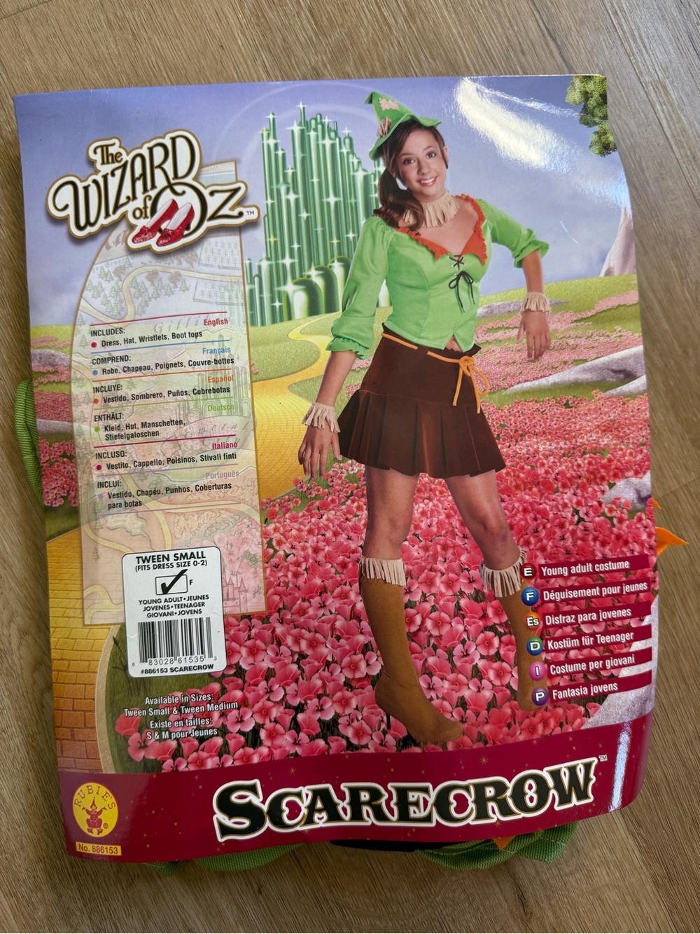 The Wizard of Oz Scarecrow Costume